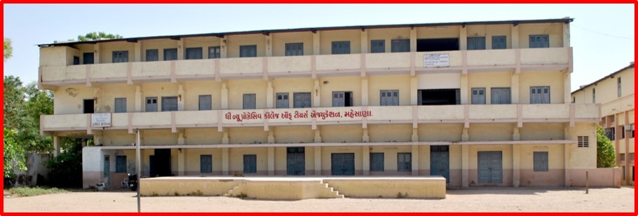 the new progressive college of teachers education mehsana med bed college